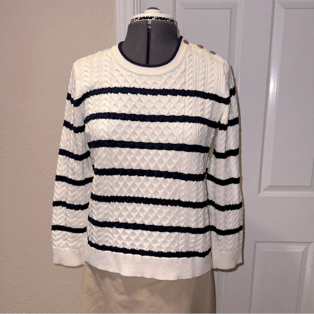 Draper James - Cableknit Sweater - Size M